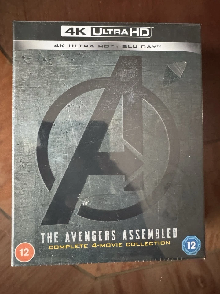 The Avengers Assembled:4-movie Limited Edition Collection 4K UHD+Blu Ray All Reg - Image 1 of 4