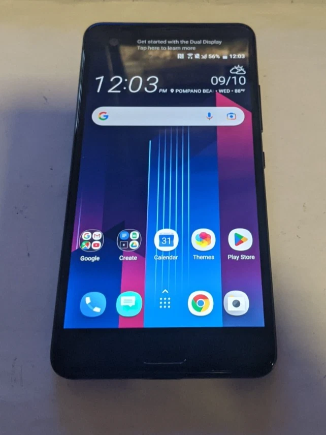 HTC U Ultra (64GB) - Black (Unlocked) Fully Functional - Image 1 of 4