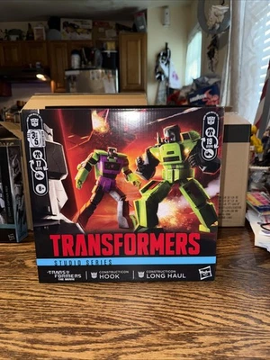 GANCHO Y LARGO RECORRIDO TRANSFORMERS STUDIO SERIE 86 Constructicon (paquete de 2) Foto 1 de 4