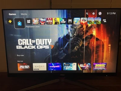 AOC 24G2 24" Frameless Gaming IPS Monitor, FHD 1080P, 1ms 144Hz, Freesync… - Image 1 of 4