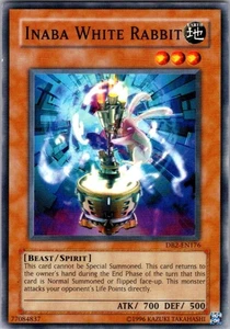 Yu-Gi-Oh! Inaba White Rabbit DB2-EN176 Dark Beginning 2 1st Edition Common NM - Picture 1 of 2