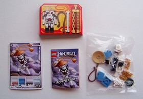 Lego Ninjago  Minifigure , Cards & Instructions  from set 2175 Wyplash