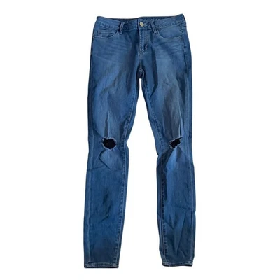 Pantalones de mezclilla ajustados Sarah Articles of Society para mujer azules 5/6 27 desgastados favorecedores Foto 1 de 4