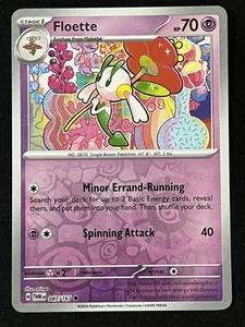 Juego de cartas coleccionables Pokémon Floette Reverse Holo SV06: Twilight Masquerade #087/167 - Imagen 1 de 2