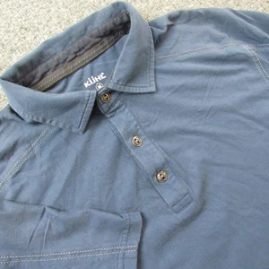 KÜHL Shirt Mens Medium Wayfarer Polo 7242 Wildfibre Organic Slim Fit Outdoor - Picture 1 of 13