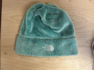 The North Face Denali Thermal Teal Green Beanie Youth Size Small Winter Warm - Picture 1 of 7