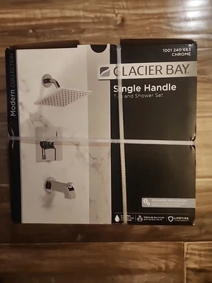 Glacier Bay Modern Single-Handle Tub and Shower Faucet - Image 1 of 4