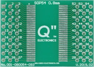 TSOP54 (Tipo II) 0.80mm a 2 x IDC3x9 [IT] - Picture 1 of 1