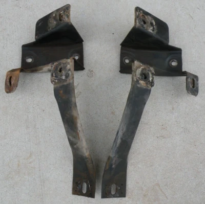 LINCOLN CONTINENTAL REAR BACK IMPACT BUMPER BRACKETS BRACES 1961-1963 FORD OEM - Изображение 1 из 4