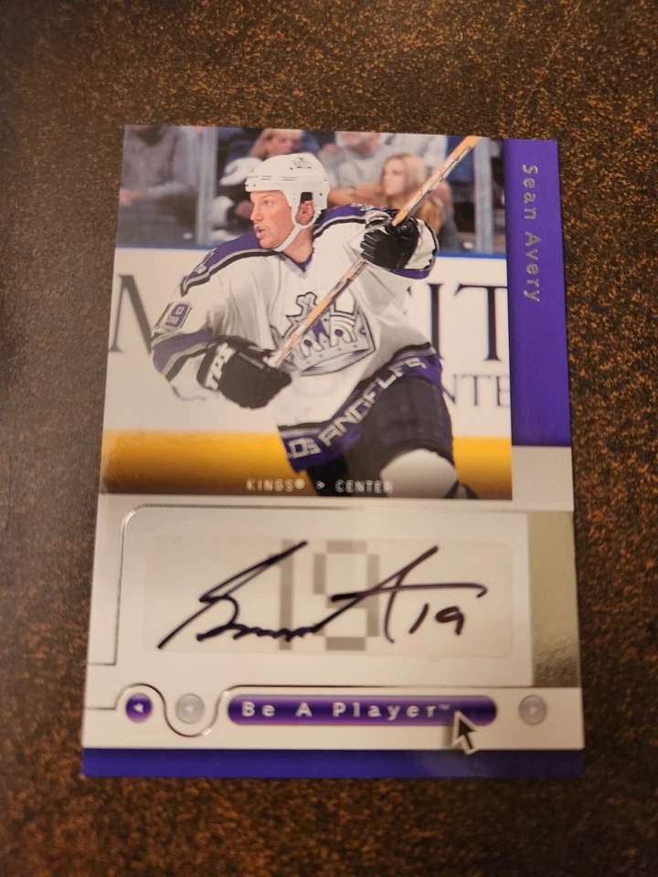 2005-06 Be A Player - Sean Avery - Autographs - Image 1 of 2