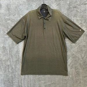 Nike Golf Mens Short Sleeve Polo Shirt  Size Medium  Polyester Stretch - Picture 1 of 8