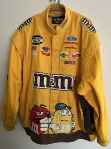 M&M'S CHASE AUTHENTICS NASCAR COAT JACKET - 3XL - ELLIOTT SADLER FORD NEXTEL CUP - Picture 1 of 9