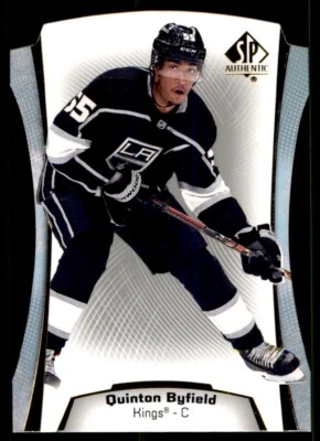 2021-22 SP AUTHENTIC DIE-CUT QUINTON BYFIELD ROOKIE LOS ANGELES KINGS #DC-22 - Image 1 of 2