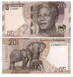 Billetes Sudáfrica 20 Rand P-W149 2023 nuevos sin circular - Imagen 1 de 2