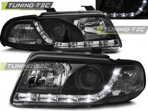 Scheinwerfer Audi A4 B5 LED Tagfahrlicht Optik Schwarz Bj.1999-9.2000 - Bild 1 von 1