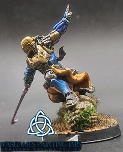 painted Liang Kai Soldiers of Fortune Infinity Ariadna miniature Wargames - Picture 1 of 7
