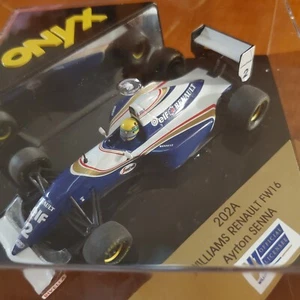 ONYX 202A, WMS RENAULT, FW16. Ayrton Senna #2 - Foto 1 di 6