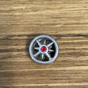 Nomades Compass Rose Charm .925 Silver  New Bead - Picture 1 of 5