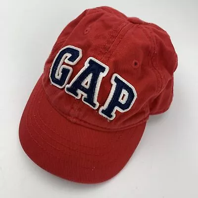 Baby Gap Red Infant Ball Cap Hat Fitted XS/S Baseball - Image 1 of 3