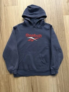 Sudadera con capucha vintage Reebok Spell Out talla grande - Imagen 1 de 4