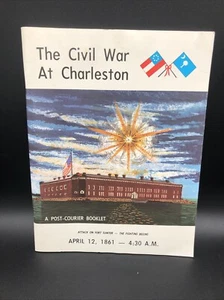The Civil War At Charleston, Attack On Fort Sumter Vintage 1994 Edition History - Picture 1 of 8