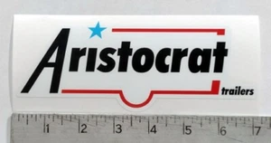 Vintage Aristocrat 1964-1969 COLOR trailer RV sticker decal  - Picture 1 of 2