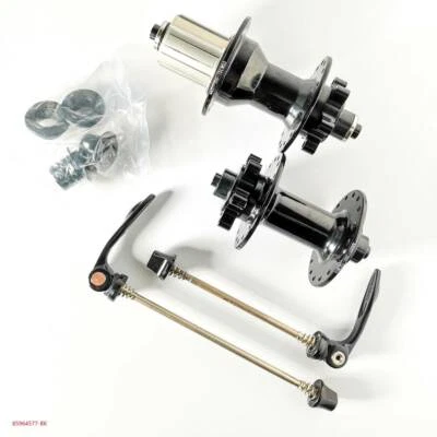 85964577 Juego de bujes de bicicleta MTB ELEGIDO 32H 9x100/10x135 con adaptador 15x100/12x142 Foto 1 de 4