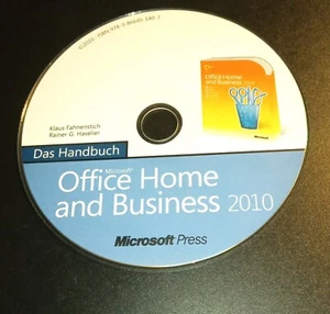 Microsoft Office Home and Businass 2010 Handbuch CD - Bild 1 von 1