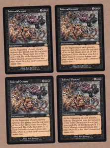 MTG - 4x Infernal Genesis x4 - Prophecy - Rare EX/NM - Playset - Picture 1 of 2