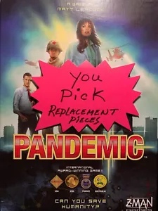 Pandemic Game 2013 SCEGLI IL GIOCO PEZZI DI RICAMBIO Z - MAN GIOCHI spedizione gratuita - Foto 1 di 24