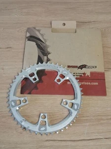 Części rowerowe retro NIB NOS RaceFace łańcuszek 48T, 110 BCD, srebrny, do 9-S. - Zdjęcie 1 z 8