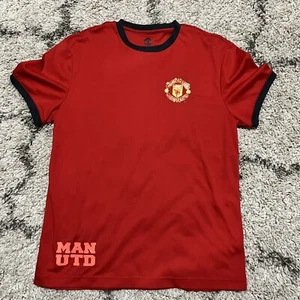 Manchester United T Shirt Officially Licensed Man U Large With Logo Polyester - Picture 1 of 6