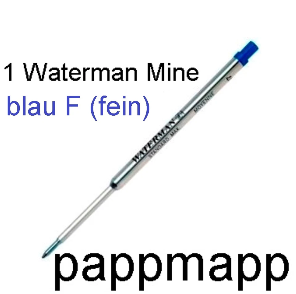 Waterman 1964016 Kugelschreibermine Standard Maxima F blau D