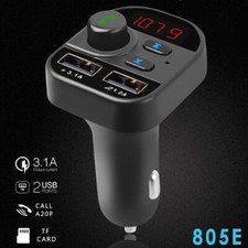 Bluetooth Car FM Transmitter MP3 Player Hands Free Radio Adapter USB Charger. XF