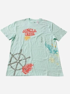 NEW Disney Parks Jungle Cruise Skipper Boat TShirt Mint Green Adult Large NWT - Picture 1 of 4