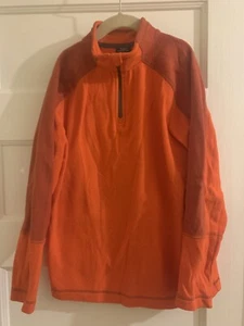 LANDS END KIDS FLEECE 1/4 ZIP PULLOVER SHIRT - Size MEDIUM (10/12) - Picture 1 of 1