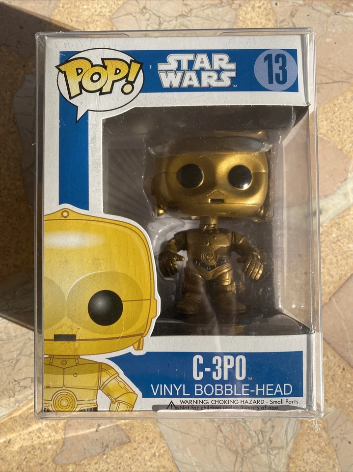Funko Pop! C-3PO #13 de la saga de Star Wars (vaulted/descatalogado) - Imagen 1 de 4