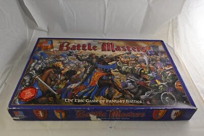 Vintage Board Game MB Battle Masters The Epic Game Of Fantasy Battles 1992 - Image 1 of 4