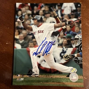 Wily Mo Peña AUTOGRAPHED SIGNED AUTO BASEBALL PHOTO 8x10 RED SOX - Picture 1 of 1