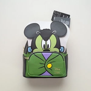 Mini mochila exclusiva Loungefly Frankenstein Mickey Halloween Cosplay Halloween - Imagen 1 de 9