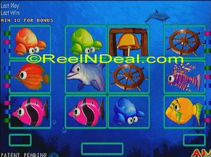 Amcoe Sea World Cherry Master 8-Liner Slot PCB Board Optional Skill Spin & Hold - Picture 1 of 21