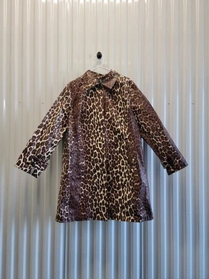 Chaqueta encerada con estampado de animales/leopardo INC International Concepts para mujer talla 2X Foto 1 de 4