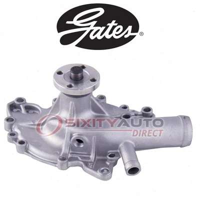 Gates Engine Water Pump for 1966-1968 Jeep CJ5A 3.7L V6 - Coolant Antifreeze nz Foto 1 de 4