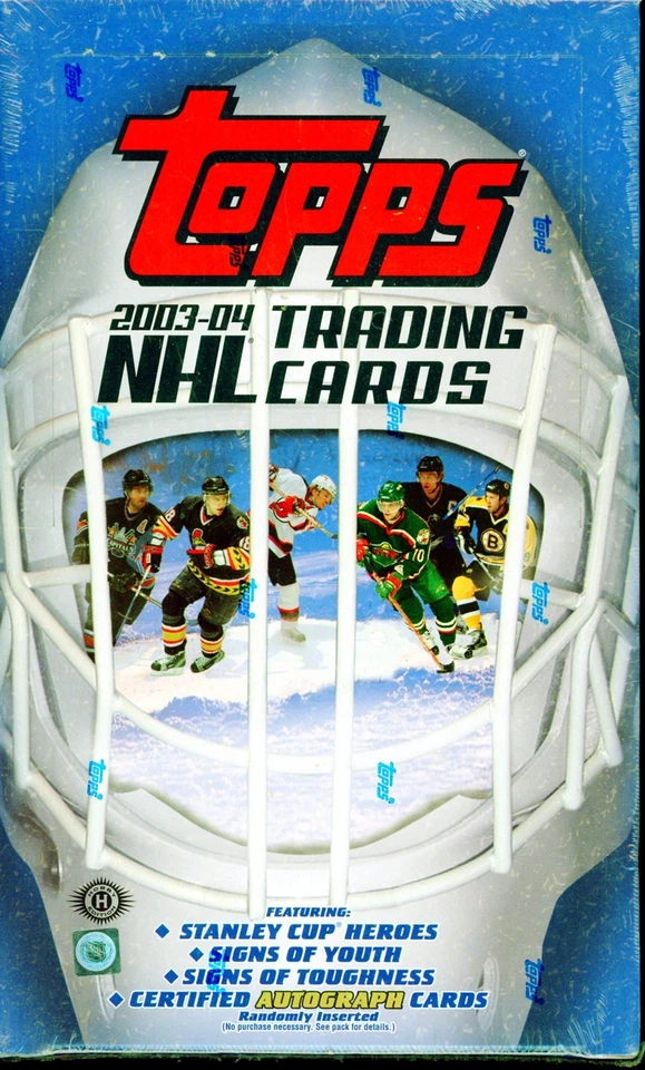 2003/04 TOPPS HOBBY SEALED HOCKEY BOX (READ) - Image 1 of 1