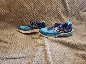 Saucony Women's Multicolor Ride 9 Running Sneakers. Size 9 - Picture 1 of 8