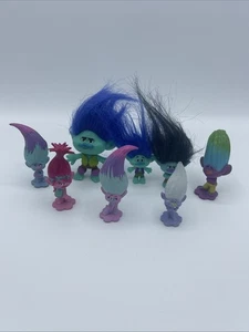 Dreamworks Trolle Figuren Konvolut 8 Stück - Bild 1 von 9