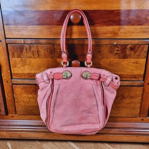 Juicy Couture Pink Leather Handbag Nordstrom’s Ballet Dancer Tote Bag - Picture 1 of 21