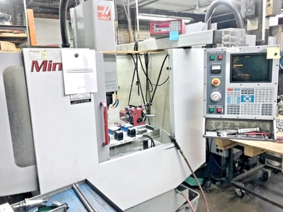 Haas Mini Mill CNC Vertical Machining Center, SINGLE PHASE or 3 PHASE, 36" Table - Image 1 of 4