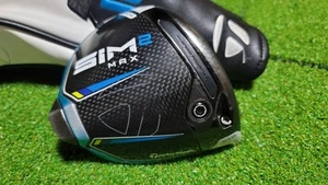 TaylorMade driver SIM2 MAX 10.5 deg 1W Driver head only right handed very good - Picture 1 of 8