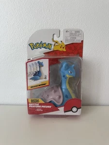 Jazwares Pokemon Battle Feature Figure Lapras "4.5 Action Figure 2024 NEW - Picture 1 of 7